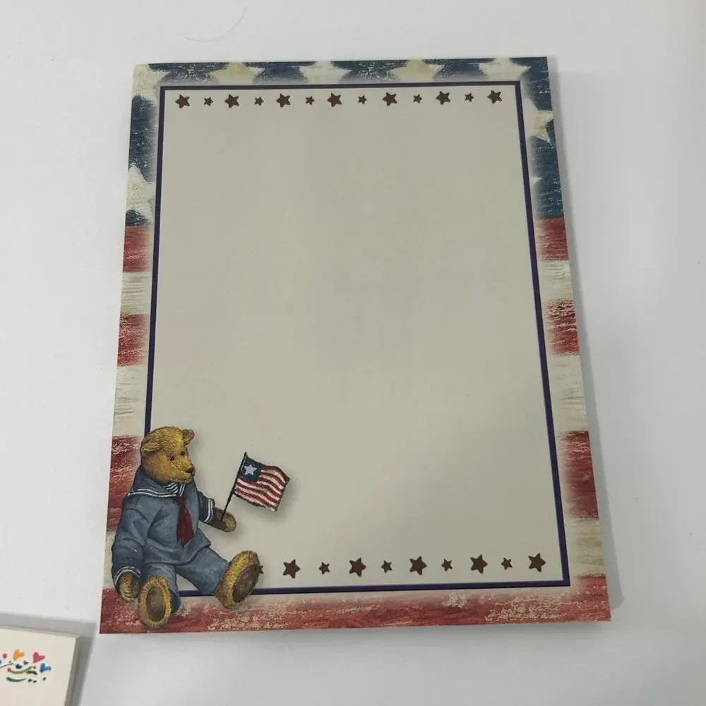 Vintage 80s Stationery Lot of 9 Hallmark Shoebox Sticky Notes Maxine Notepad